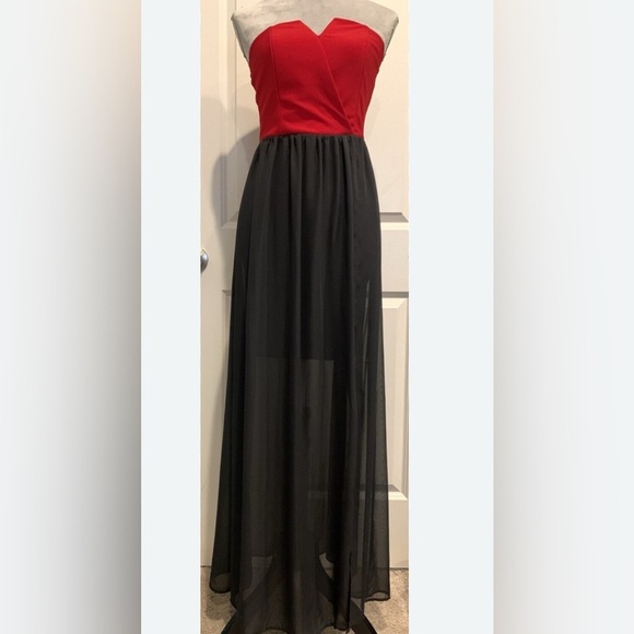 FRANCESCA’S MIAMI STRAPLESS DRESS - Picture 1 of 8